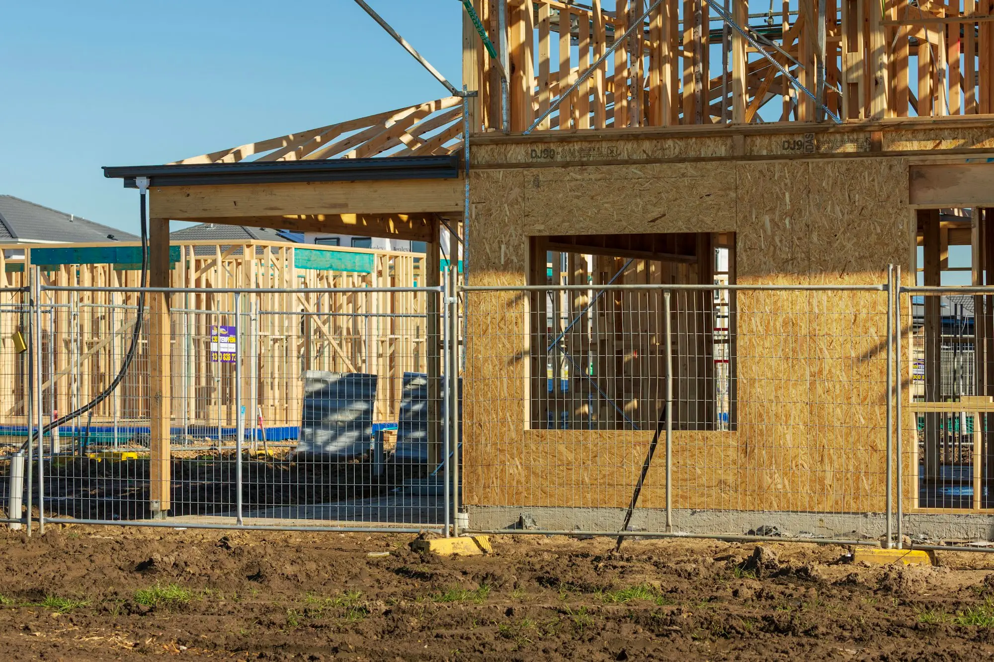 Builders site in an Australian small business setting