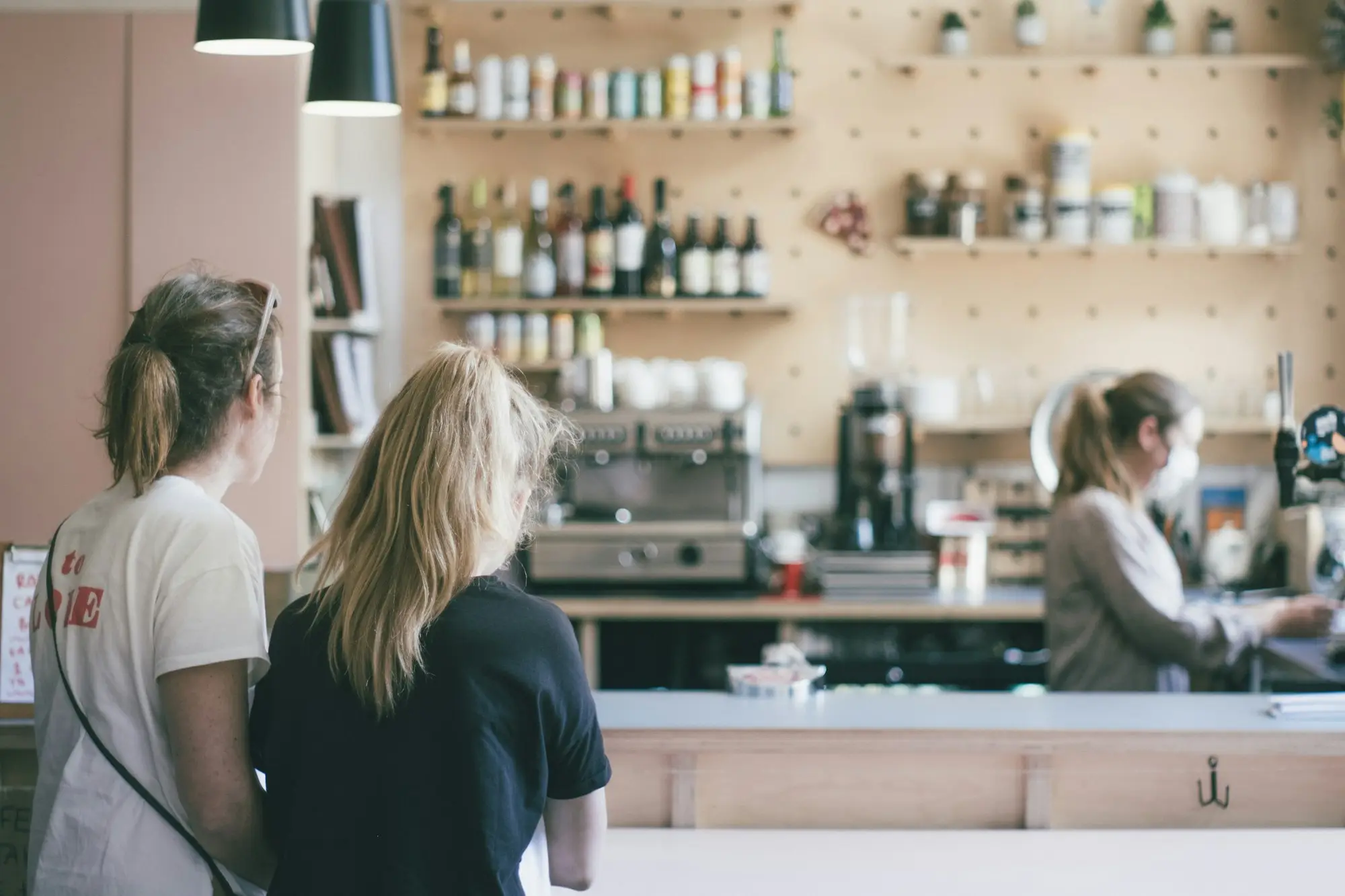 Tax deductions bookkeeper with owner